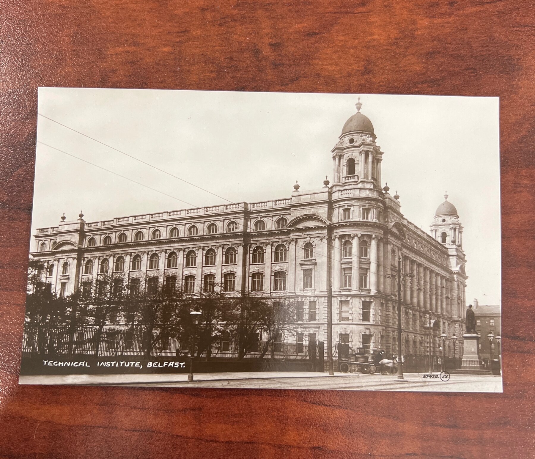 Technical Institute Belfast Northern Ireland Architecture Postcard 1910