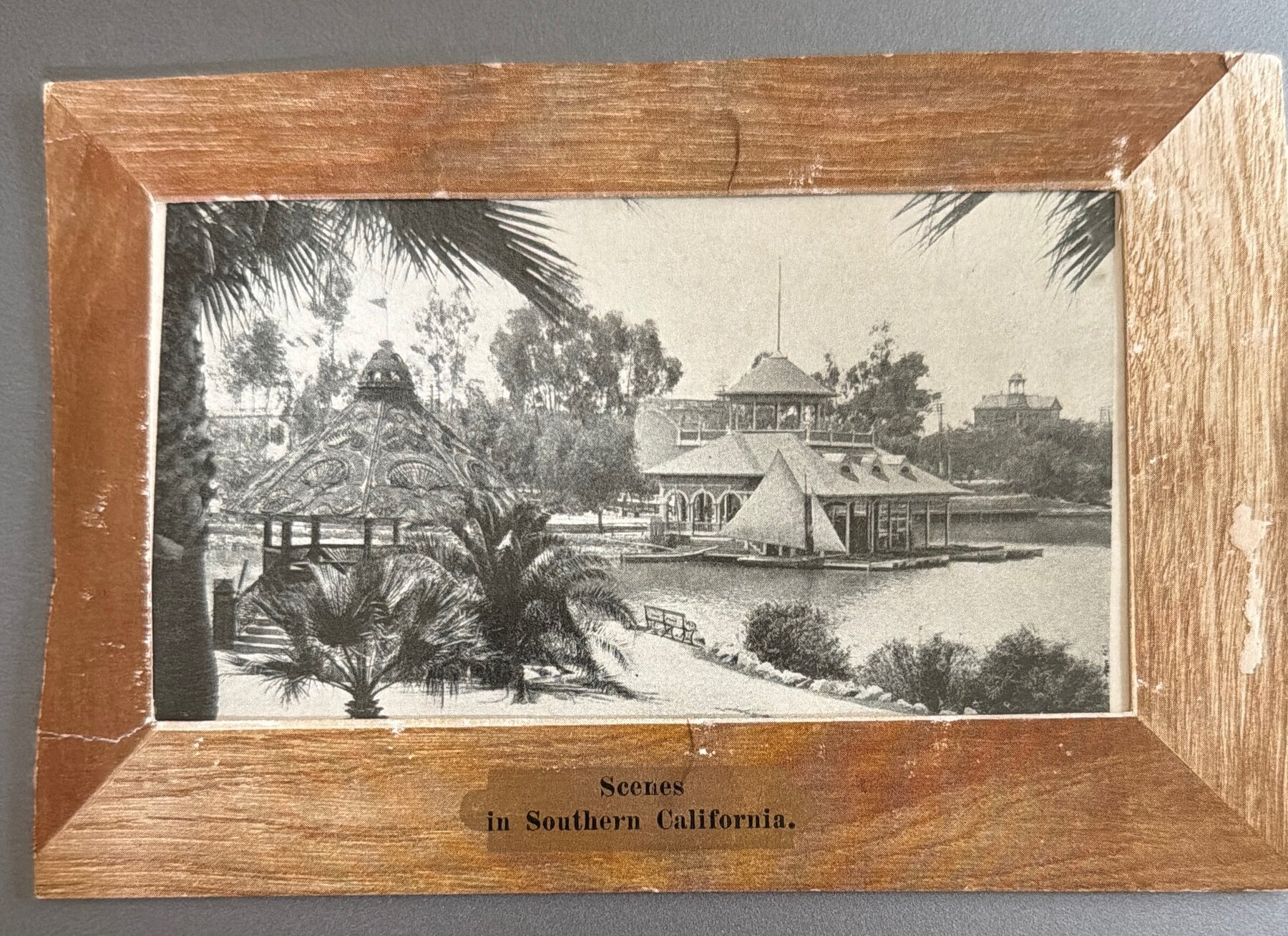 Postcard Scenes Southern California c1905 Leporello Accordion Fold Germany