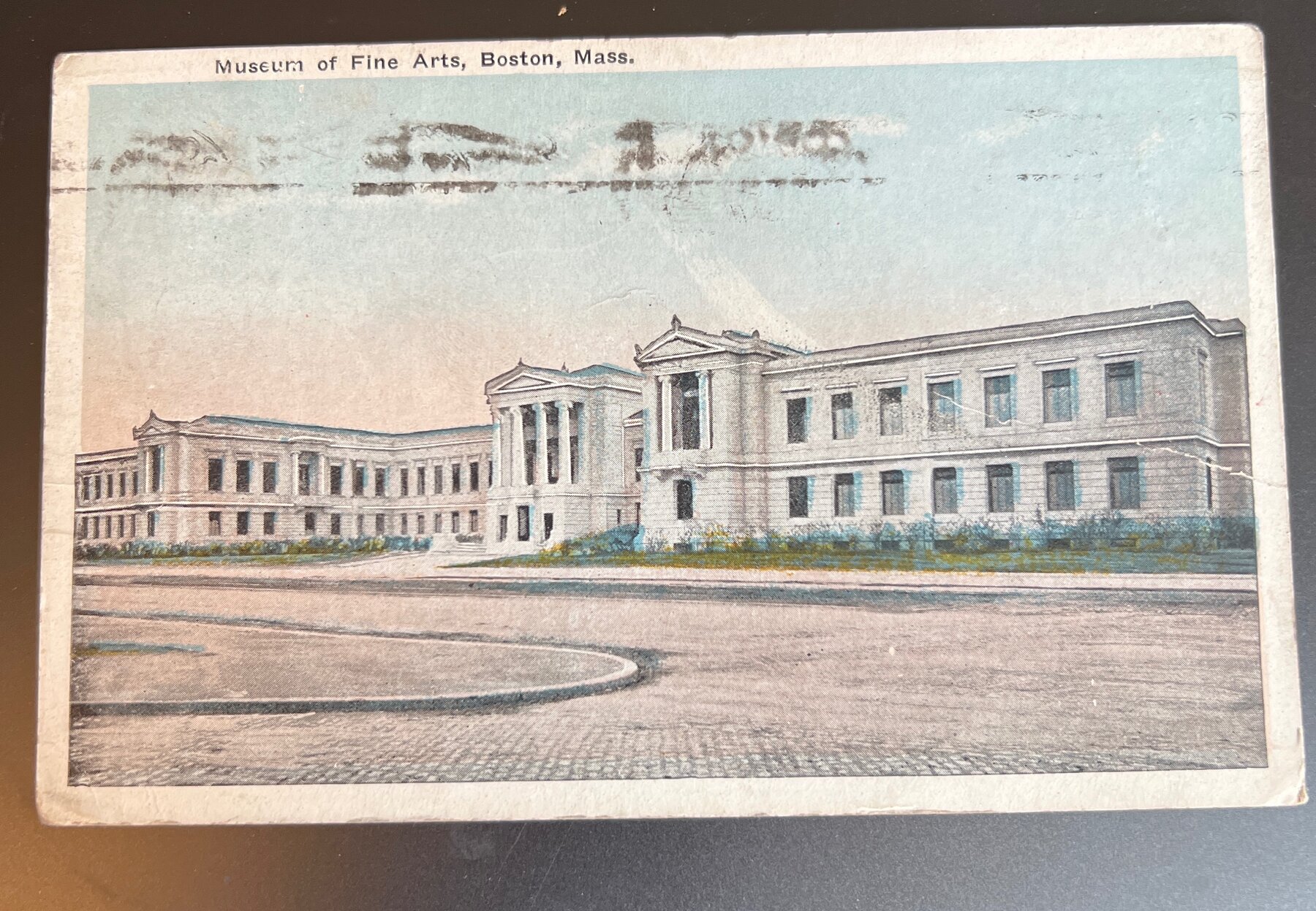 Museum of Fine Arts Boston Massachusetts Postcard 1916