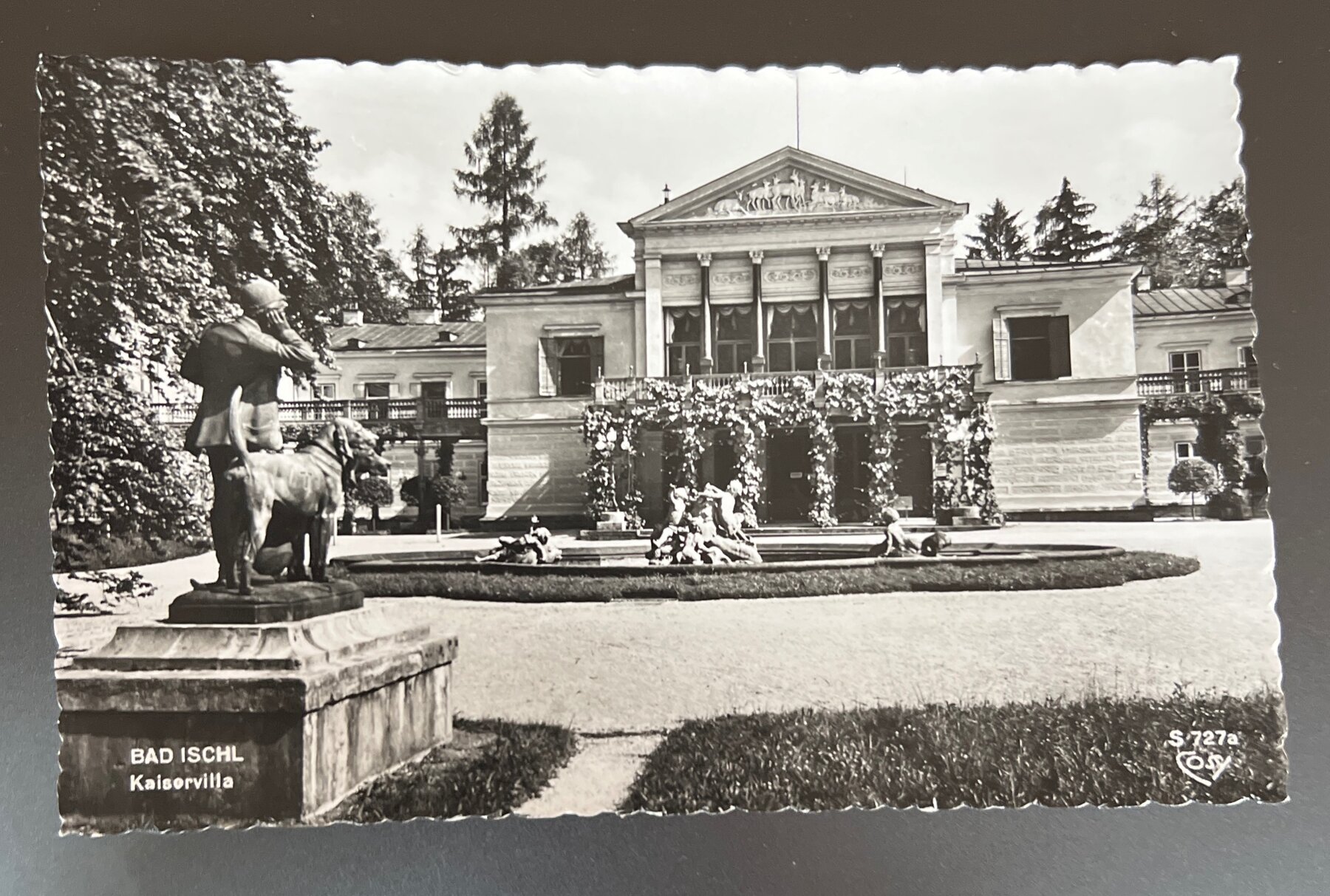 Bad Ischl Kaiservilla Imperial Villa Salzkammergut Austria Postcard 1950