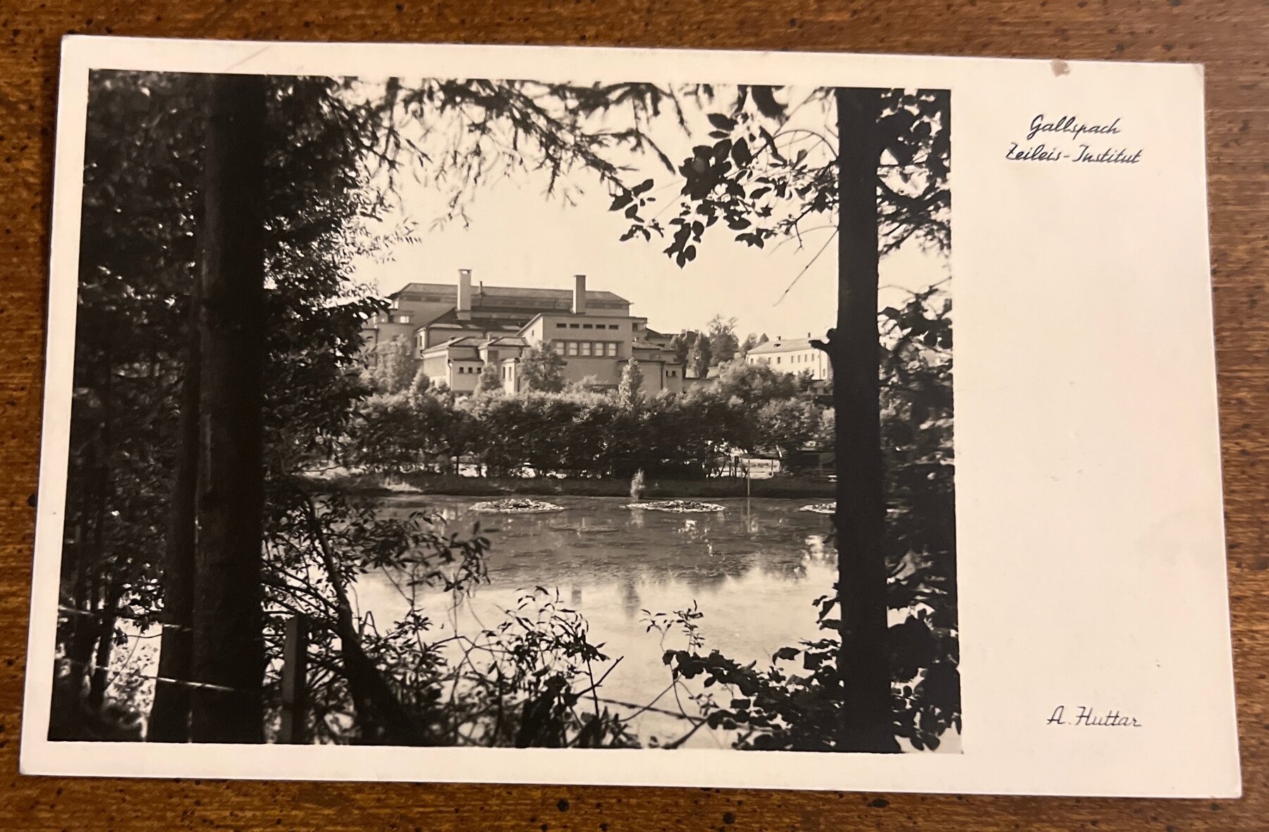 RPPC Gallspach Zeileis Institut Austria Clinic Postcard 1958