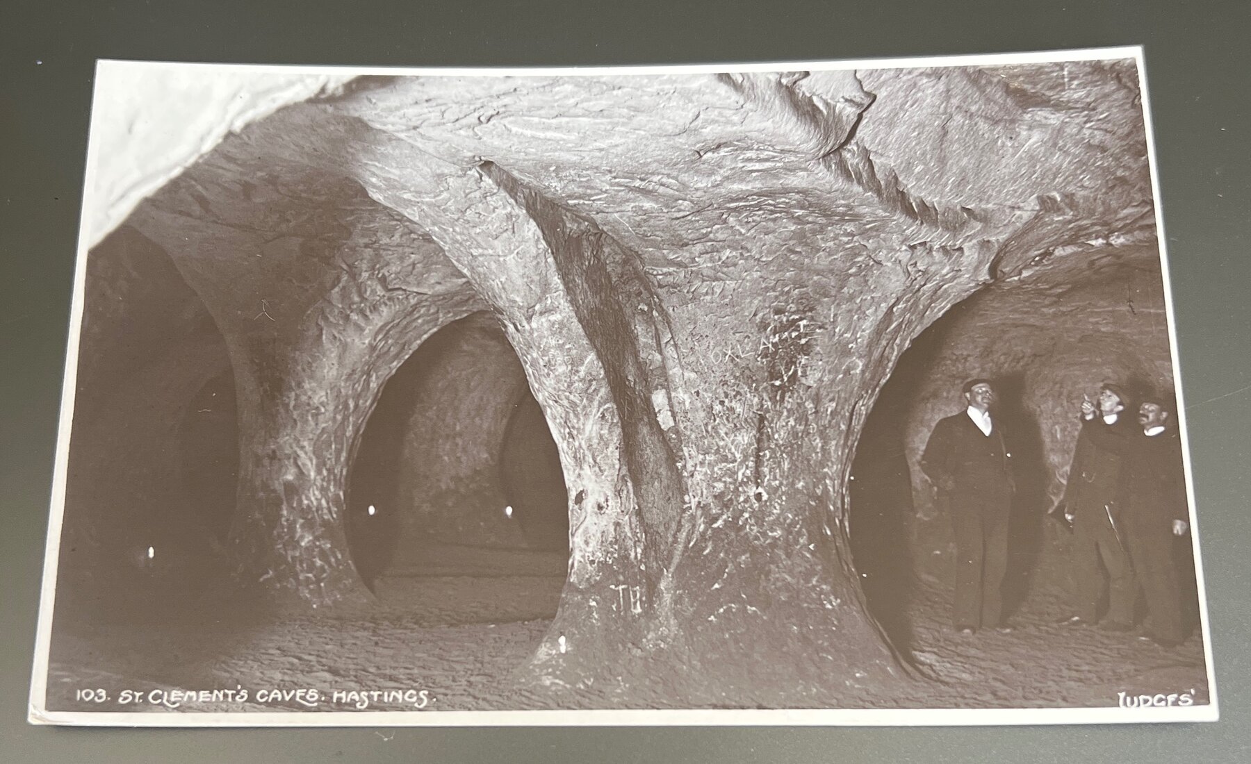 RPPC St Clement's Caves Hastings Sussex England Judges No 103 Postcard c1910