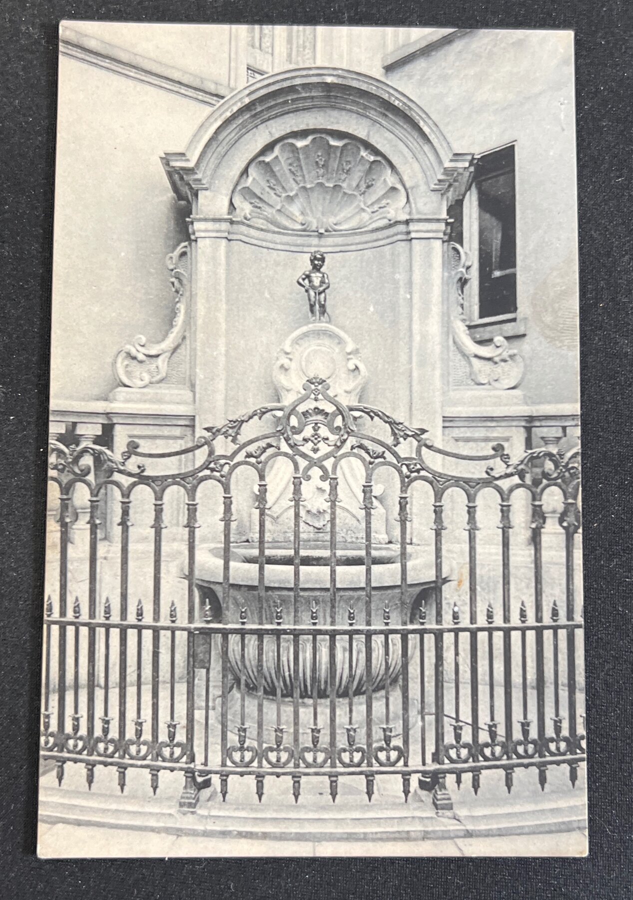 Manneken Pis Brussels Belgium Fountain Nels Photo Postcard c1905