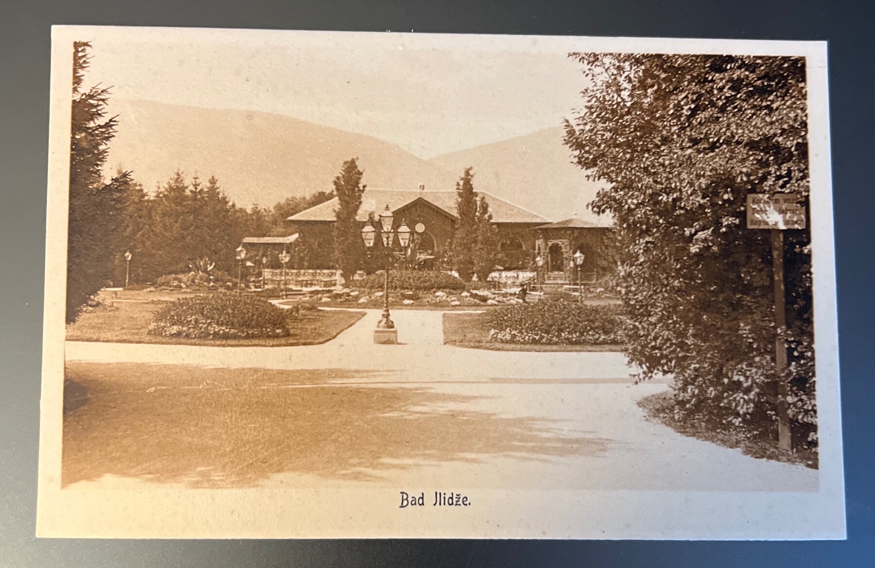 Postcard c1905 Bad Ilidze Bosnia Austro-Hungarian Spa Resort Pre-Linen