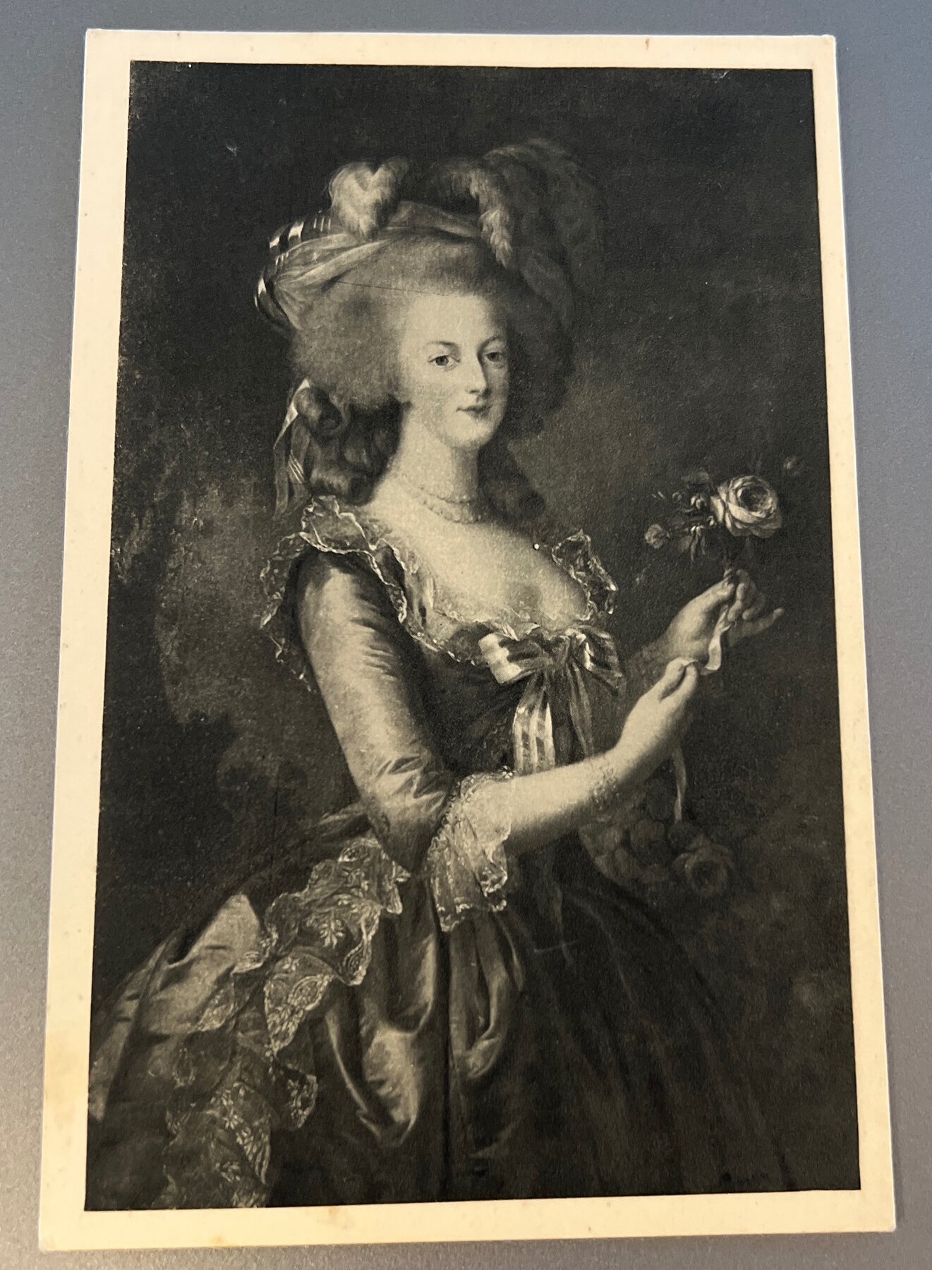Postcard c1905 Marie Antoinette Portrait Vigée LeBrun Grand Palais Paris Unused