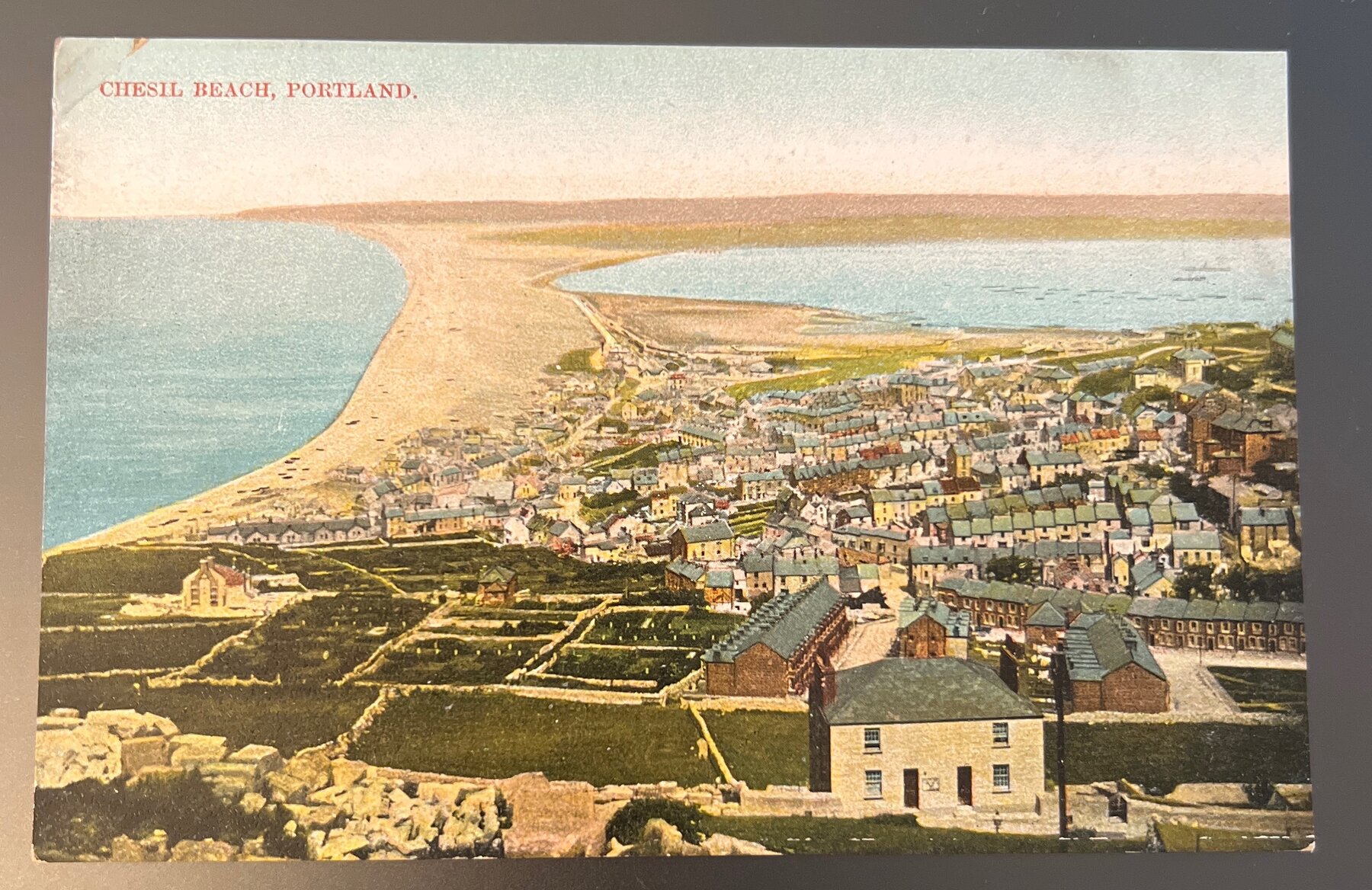 Postcard c.1902 Chesil Beach Portland Dorset England Royal Series Unused