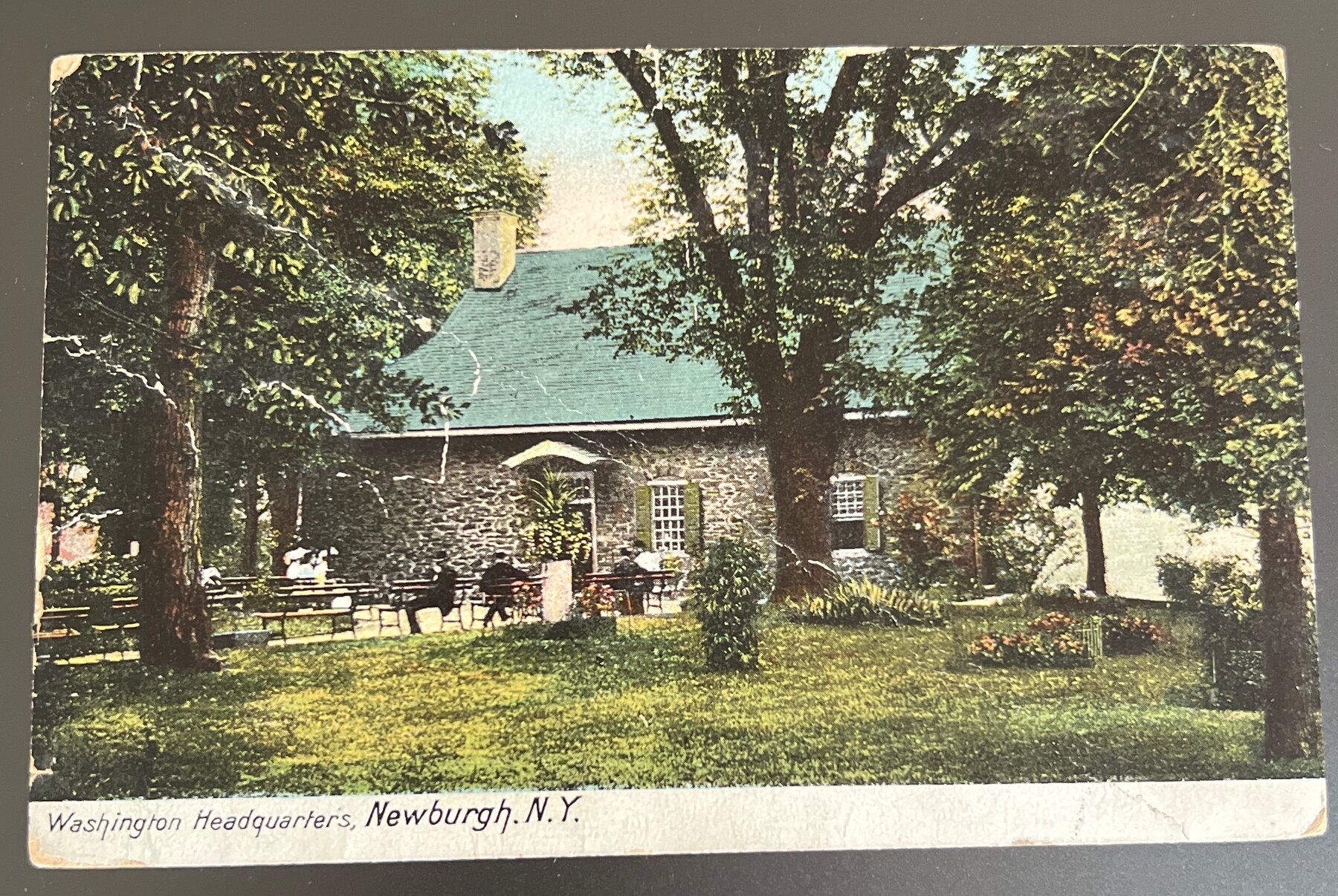 Postcard 1907 Washington Headquarters Newburgh NY Pre-Linen Germany Printed Used