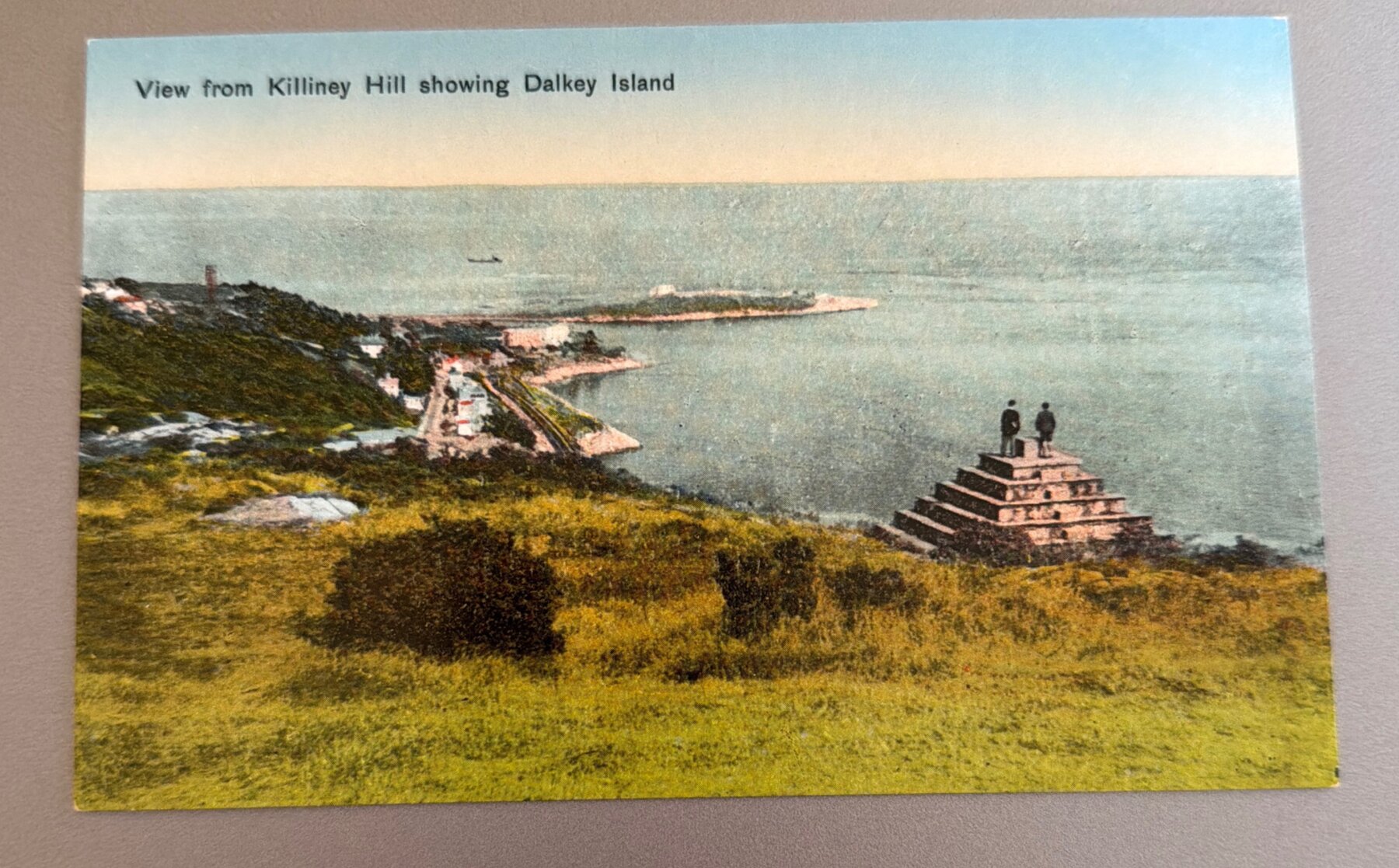 Postcard c1910 Killiney Hill Dalkey Island Ireland Milton Card Printed Germany