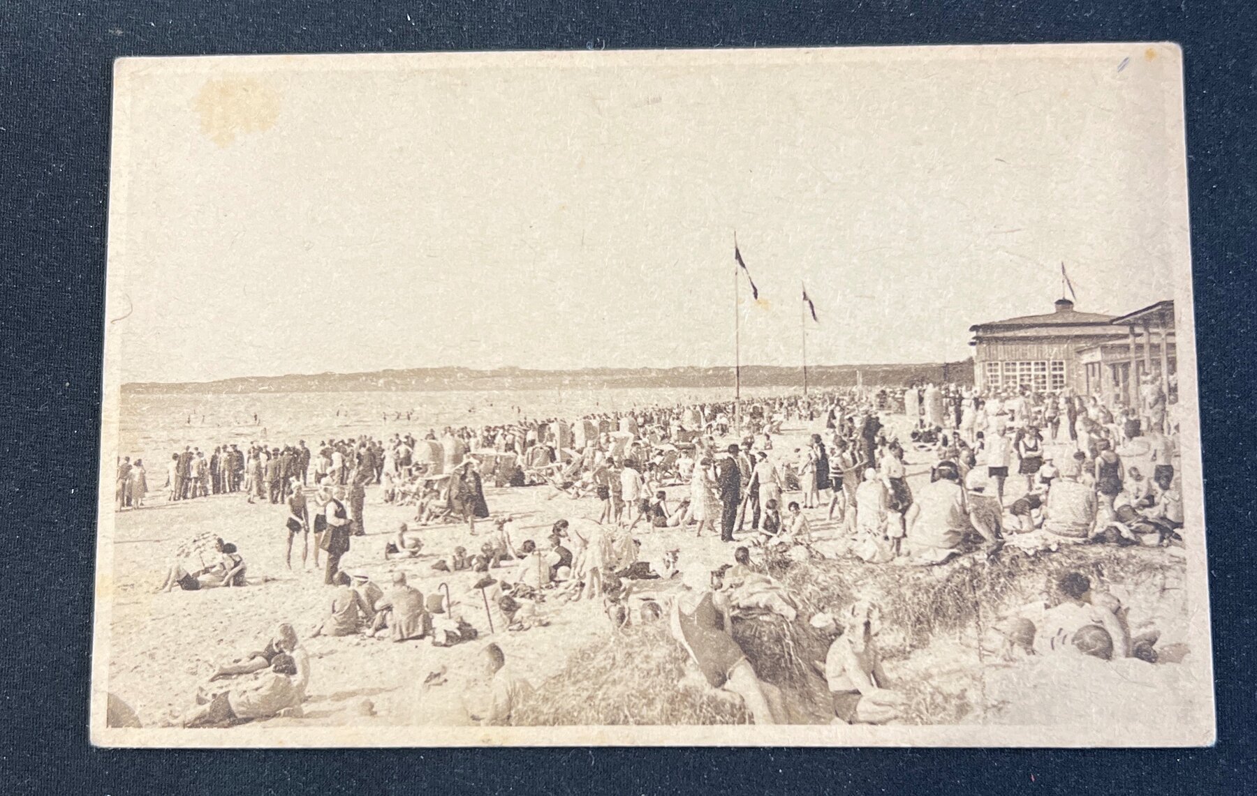 RPPC Pirita Beach Estonia St Brigitten Tallinn Postcard c1930