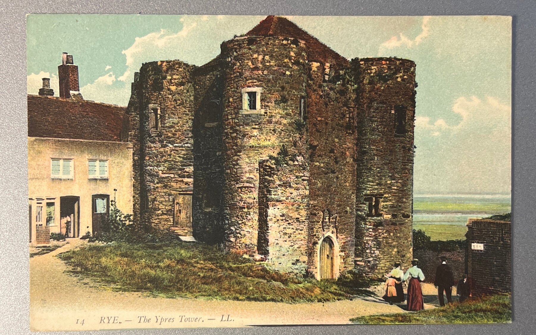 Postcard 1900s Rye Ypres Tower Sussex LL Levy Fils France Unused Edwardian
