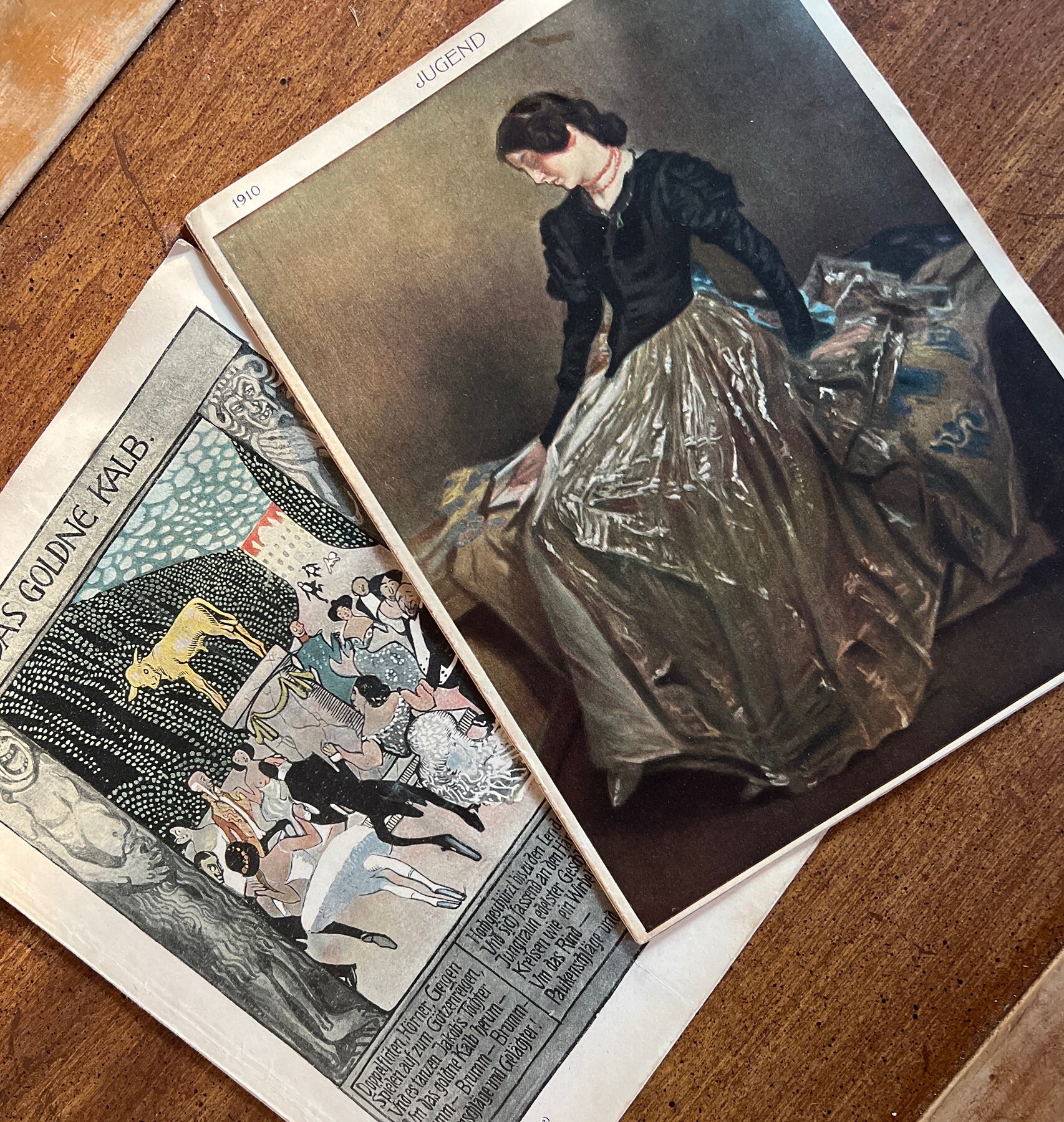 Jugend Magazine 1910 Nr.34 Munich German Art Nouveau Jugendstil Willibald Krain