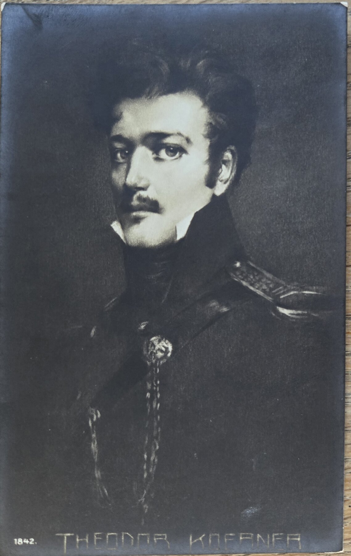 Theodor Koerner Portrait Germany Postcard c1905