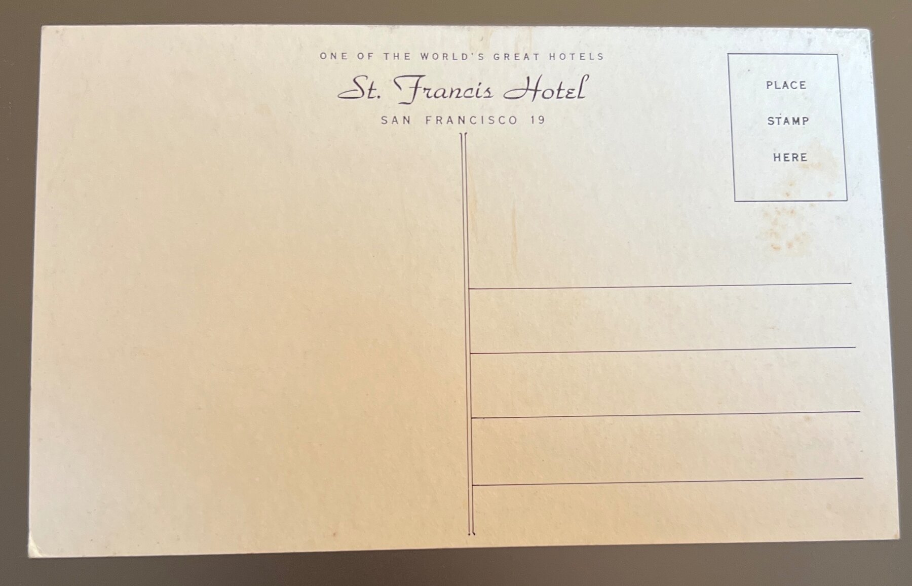 Back