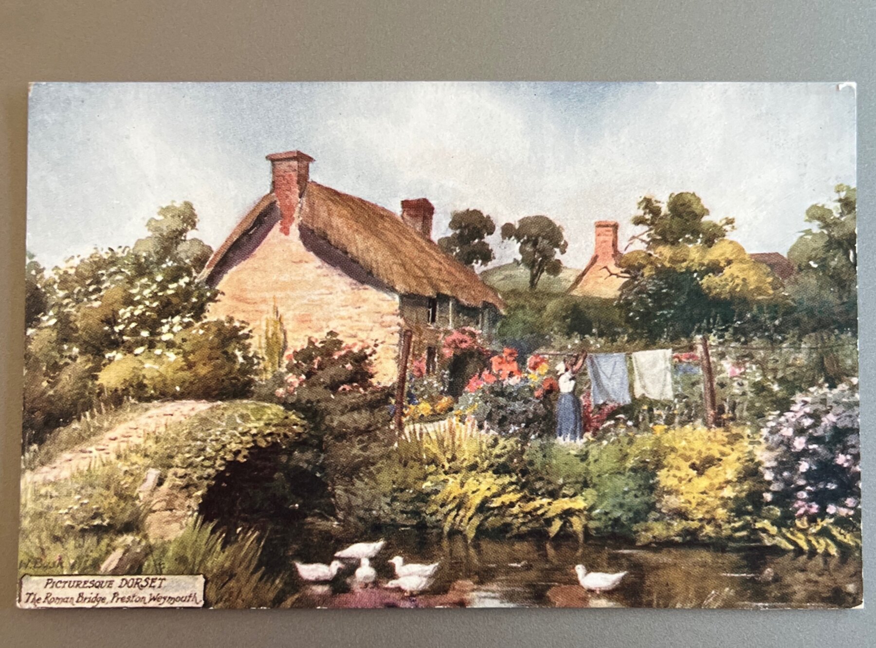 Postcard 1900s Tuck's Oilette Picturesque Dorset Preston Weymouth Unused UK