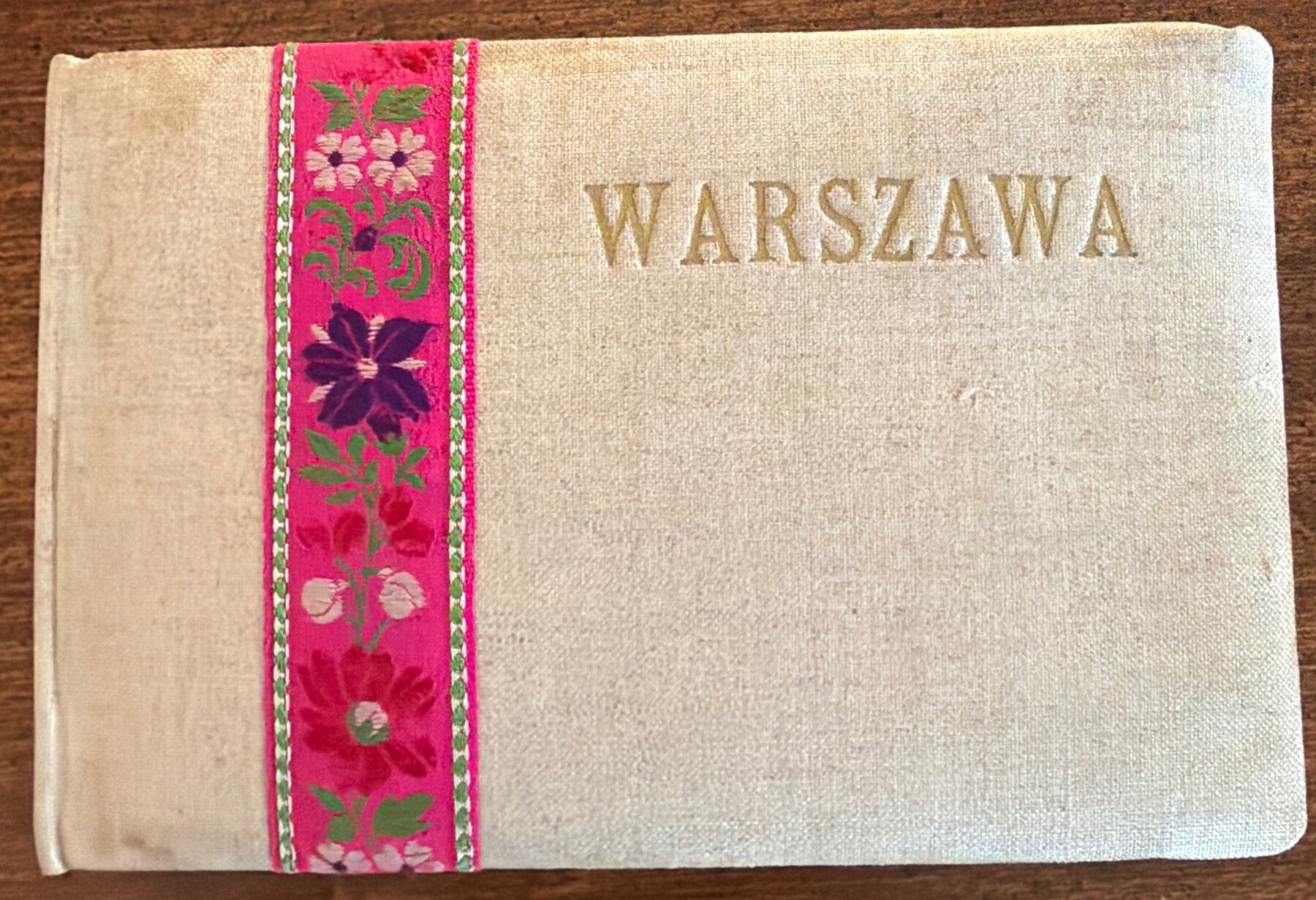 Warszawa Warsaw Poland Souvenir Leporello Photo Book c1900 Antique Postcard